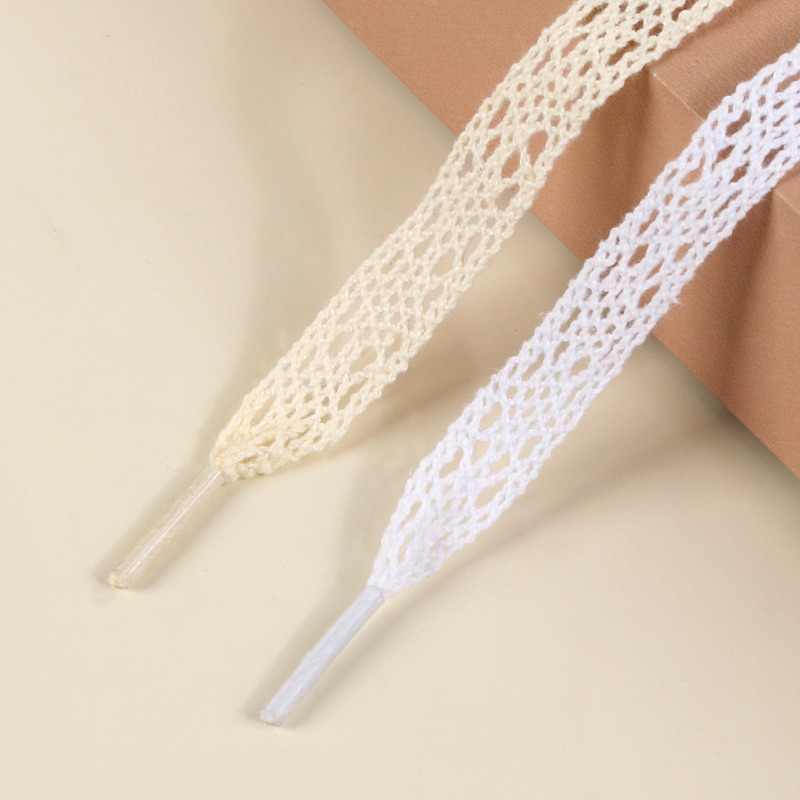 Lace Hollow Flat Shoelaces Whi - đánh giá và giá Lace Replacement Flat