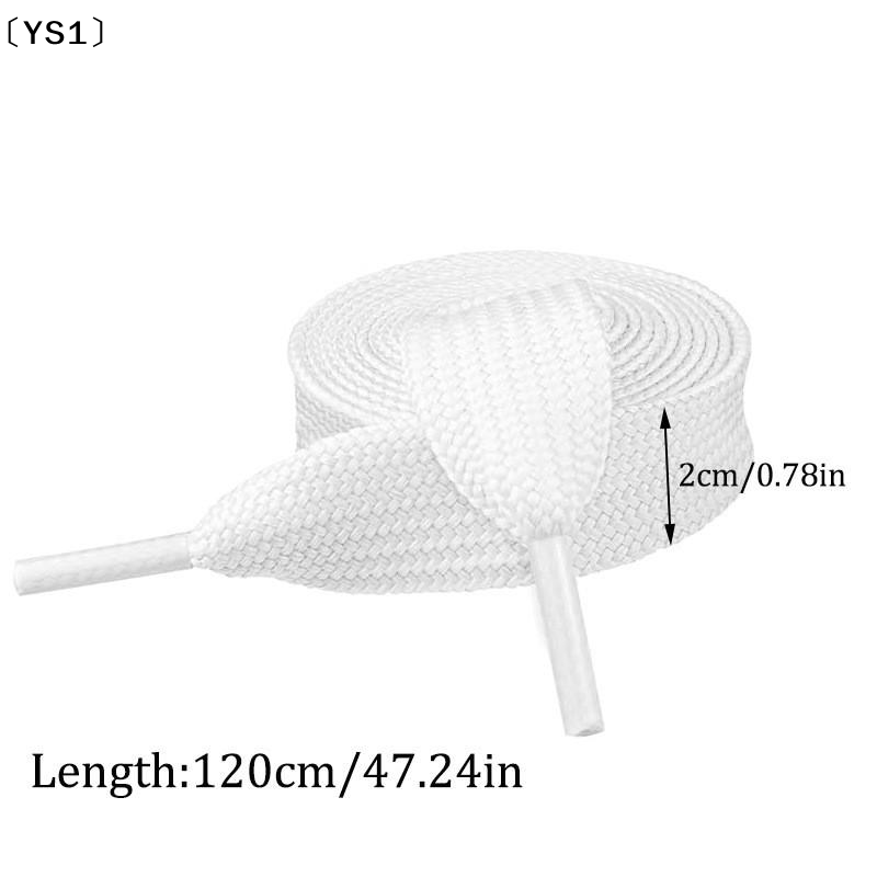 〔YS1〕2CM Wide Fat Shoe Laces F - đánh giá và giá Lace Replacement Flat