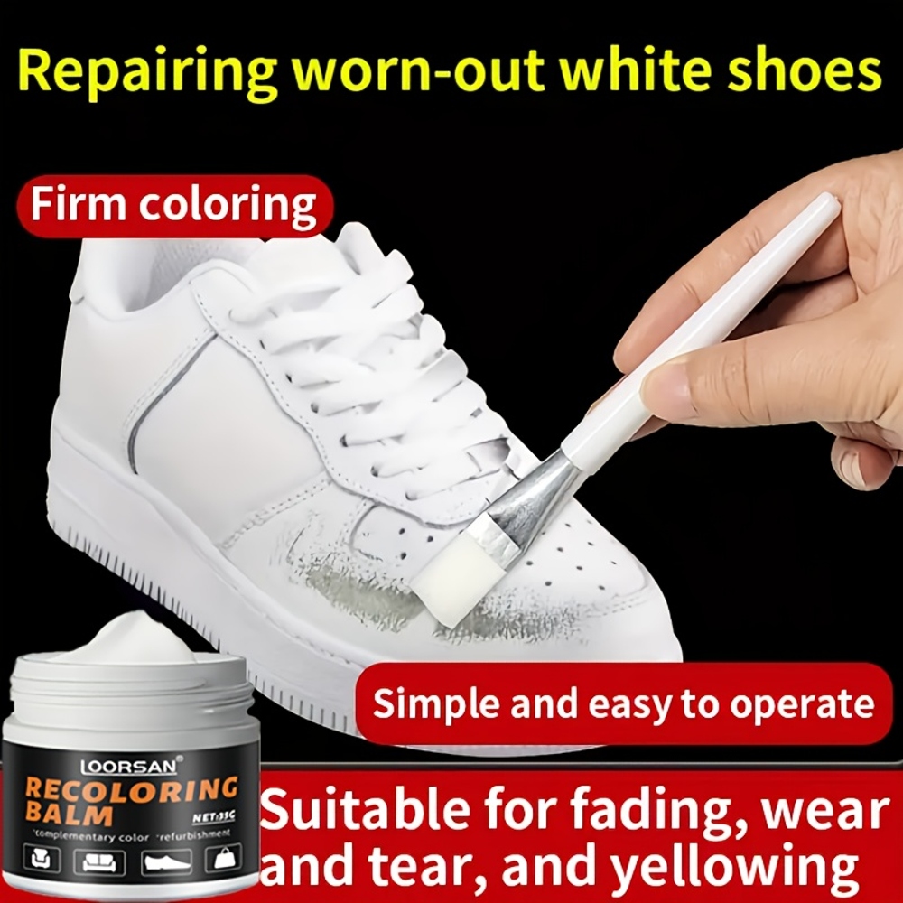 LOORSAN New White Shoe Edge Re - đánh giá và giá Sneaker Care Kit