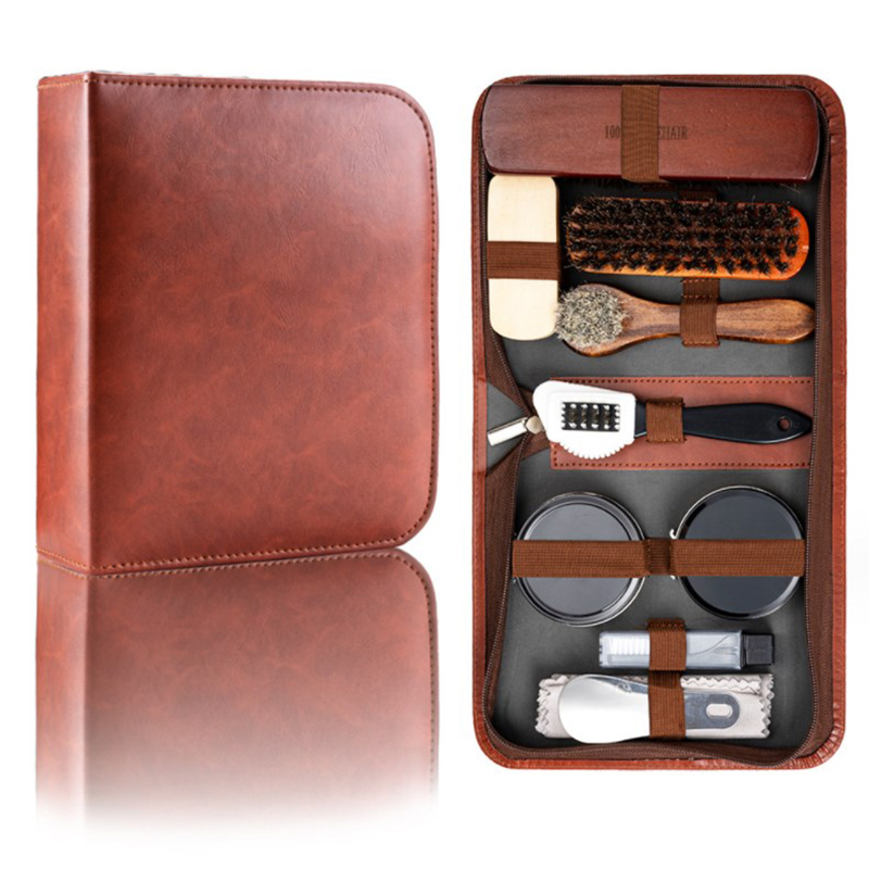 HorseHair Shoe Brush Set Leath - đánh giá và giá Sneaker Care Kit