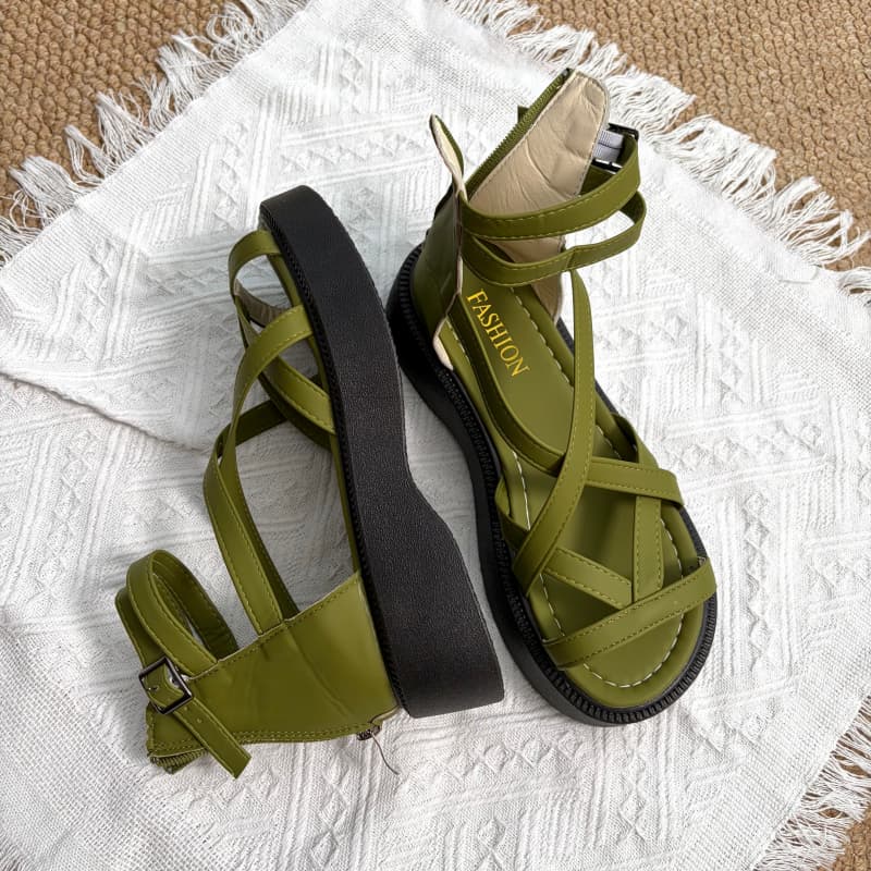 Evening Breeze Cross Strap Pla - đánh giá và giá Insole Memory Foam