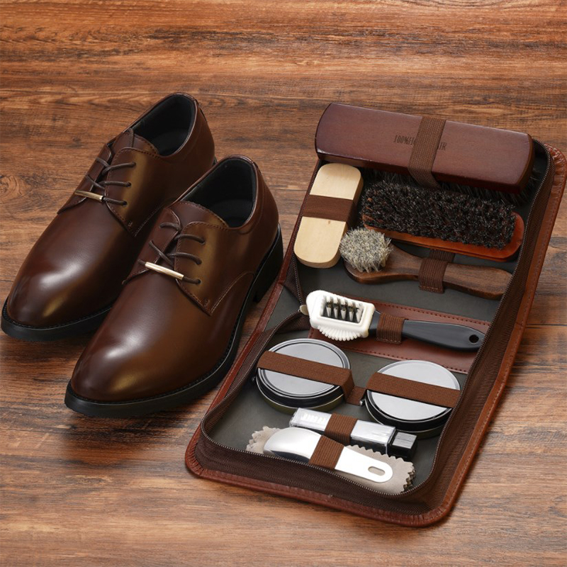 HorseHair Shoe Brush Set Leath - đánh giá và giá Sneaker Care Kit