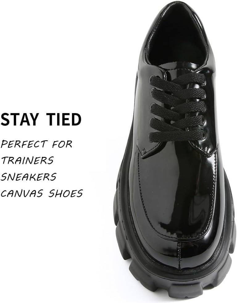 Flat Trainers Shoelace, 8mm Wi - đánh giá và giá Lace Replacement Flat