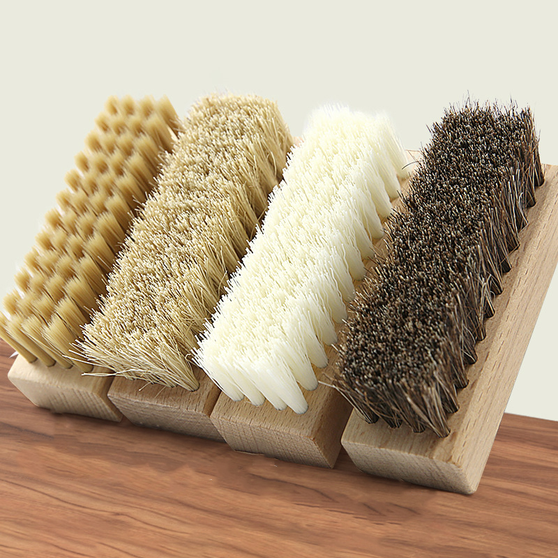 1PC Pig Bristles Shoe Brush Fo - đánh giá và giá Sneaker Care Kit