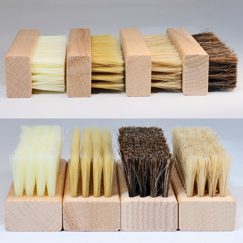 1PC Pig Bristles Shoe Brush Fo - đánh giá và giá Sneaker Care Kit