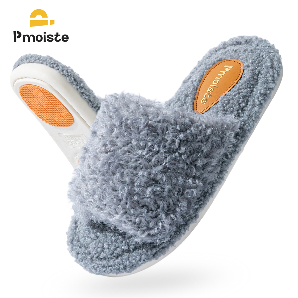 Pmoiste Fuzzy House Slippers W - đánh giá và giá Insole Memory Foam