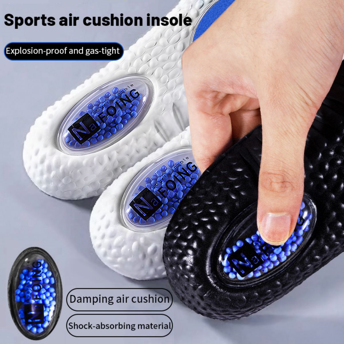 1 cặp nâng cấp thể thao hấp th - đánh giá và giá Insole Memory Foam