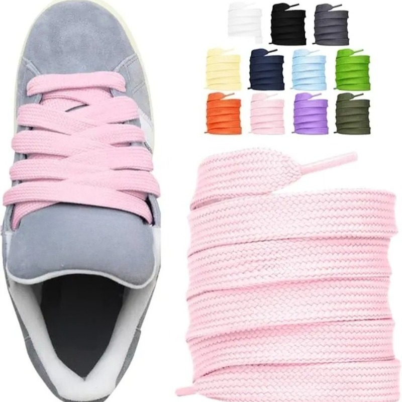 Fashion Colored Flat Shoelaces - đánh giá và giá Lace Replacement Flat