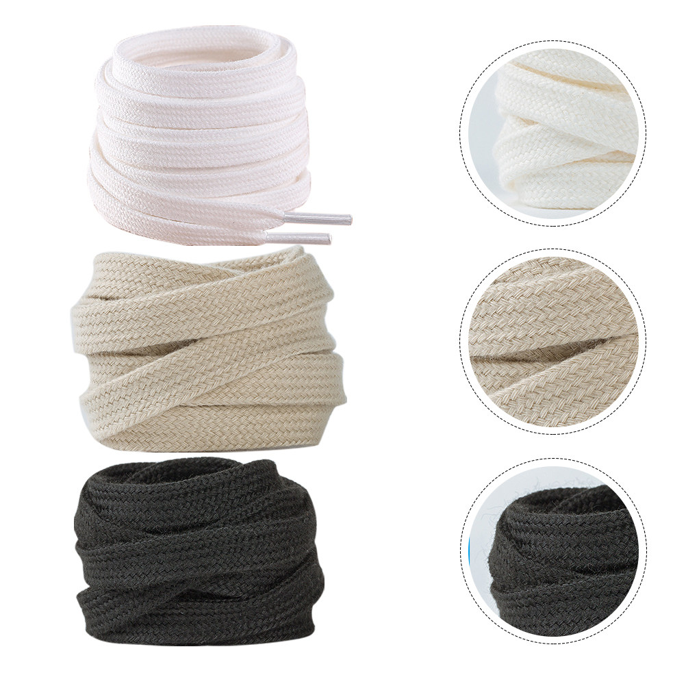 3Pairs Flat Shoelaces 100Cm Pu - đánh giá và giá Lace Replacement Flat