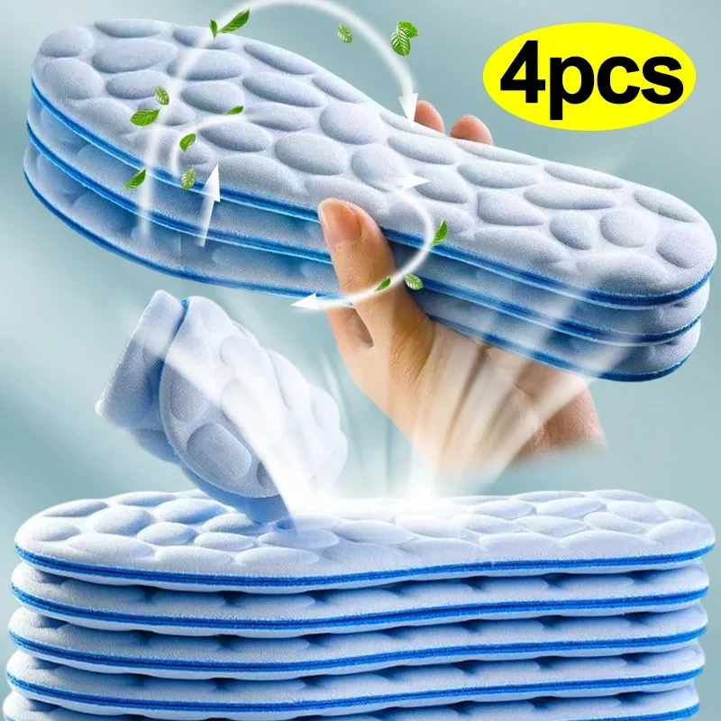 2/4pcs Soft Massage Memory Foa - đánh giá và giá Insole Memory Foam