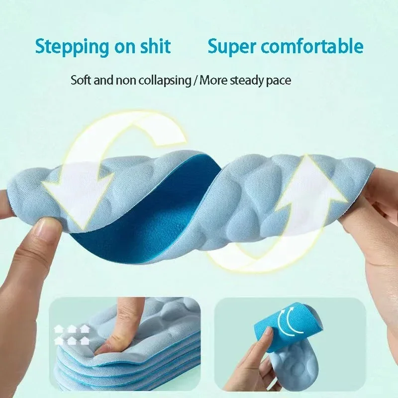 2/4pcs Soft Massage Memory Foa - đánh giá và giá Insole Memory Foam